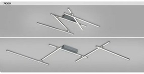 Rabalux 71020 - Plafonieră LED NEGAN, 40 W, 230 V, 4000 K