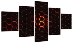 Tablou cu sârmă (125x70 cm), în 40 de alte dimensiuni noi