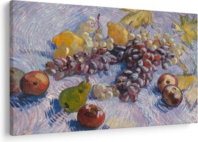 Tablou - Vincent van Gogh, Grapes, Lemons, Pears, and Apples, reproducere (90x60 cm)