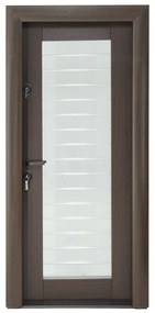 Ușă Metalică cu MDF Arhitect 476 Mahon PVC Dreapta