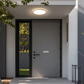 Brilagi Plafonier LED ultra-subțire pentru baie, 18 W, 230 V, Ø 30 cm, aur roz, IP54