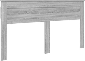 vidaXL Tăblie cap Gri Sonoma 200 cm Lemn compozit