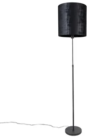 Lampă de podea cu abajur negru 40 cm reglabil - Parte