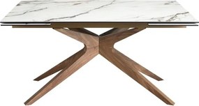 Masa extensibila deosebita design LUX Marble 160-240x100cm