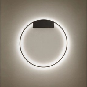 Redo 01-2819 - Aplica de perete LED dimabilă FEBE LED/24W/230V neagră