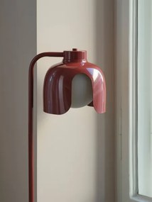 Osram - Lampă de podea DECOR COROLLE 1xE27/15W/230V roșie