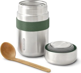 Termos argintiu pentru mâncare din oțel inoxidabil 400 ml – Black + Blum