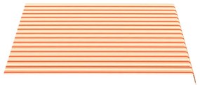 Panza de rezerva copertina, galben si portocaliu, 3x2,5 m yellow and orange, 300 x 250 cm