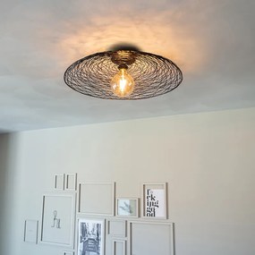 Plafoniera orientala neagra 60 cm - Glan