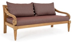 Canapea din lemn pentru exterior KARUBA WINE