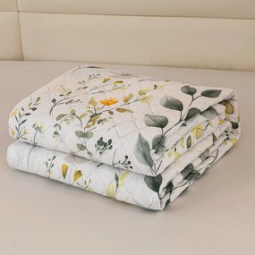 Cuvertura de pat CITRUS GARDEN, alb Dimensiune: 170 x 210 cm