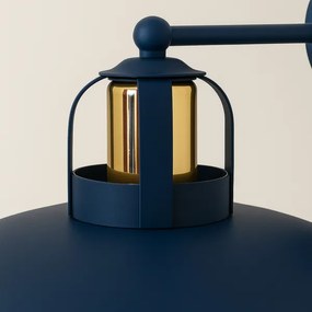 Aplică Brilagi FLAMENGO 1xE27/60W/230V albastru