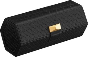 Cutie depozitare ceasuri Songmics Negru 21x10x8.8 cm