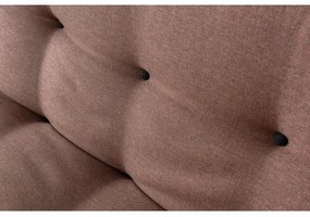 Canapea extensibilă BINA, 2 locuri, maro deschis