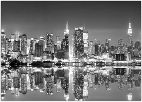 Tablou - New York, alb-negru (70x50 cm)