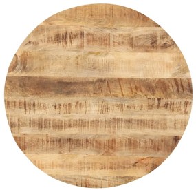 286005 vidaXL Blat de masă, 50 cm, lemn masiv mango, rotund, 25-27 mm