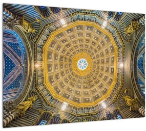 Tablou cu tavanul bisericii  Siena (70x50 cm), în 40 de alte dimensiuni noi