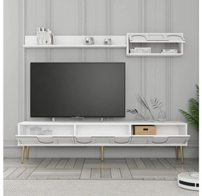 Mobilier living Bipemu 4 (alb + auriu) . 1095712