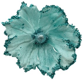 Ornament brad Magnolie Charm 23cm, Verde menta