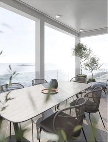 Plafoniera LED pentru iluminat exterior IP65 JUDI D-22cm alba