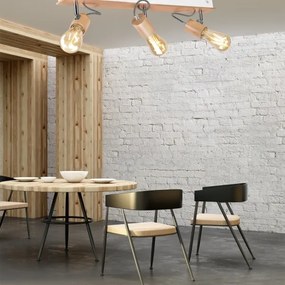 Lustr GUSTAVO 3xE27/60W/230V montat aproape de tavan