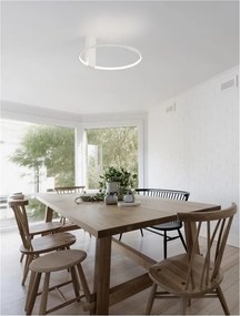 Lustra LED aplicata ajustabila GARVE alba 30W