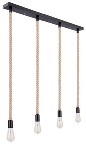 Globo 69029-4H - Lustră pe cablu ULLEU 4xE27/60W/230V