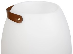 Lampă de podea albă 72,5 cm, incl. LED și difuzor, cu intensitate reglabilă RGBW IP44 cu telecomandă - Apolo