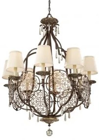 Candelabru clasic MARCELLA 8 becuri E14 Elstead FE/MARCELLA8