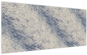 Tablou - Model de valuri (120x50 cm)