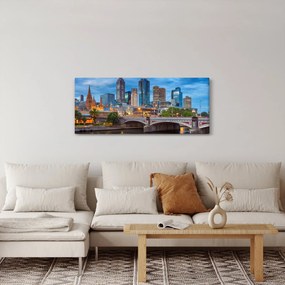 Tablou cu orașul Melbourne (120x50 cm)