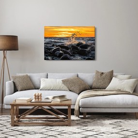 Tablou cu valurile mării (90x60 cm)