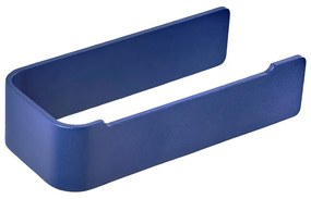 Suport pentru hârtie igienică albastru de montat pe perete din metal Ume – Zone