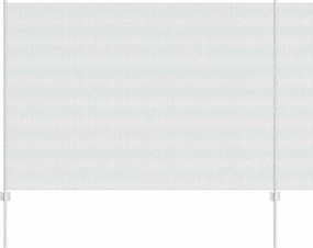 vidaXL Gard cu Stâlp Argintiu 1,6 x 50 m Oțel