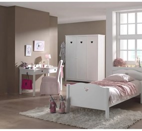 Masă Vipack Amori, lungime 60 cm, alb