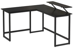 Birou de colț SOLEA, negru