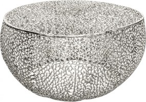 Masuta cu aspect deosebit Leaf 80cm, argintiu A-38941 VC