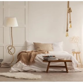 Lampa suspendata ROPE 2xE27/12W/230V