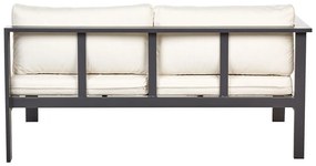 Set mobilier de grădină Mesza (Negru + bej). 1081375