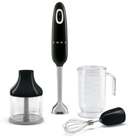 Blender SMEG HBF03 cu accesorii, 700W, negru - Smeg