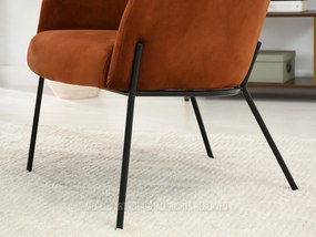 Fotoliu Baggie F (cupru + negru). Promo -15%. 1109882
