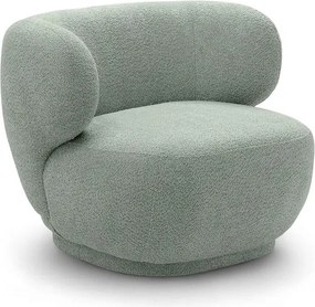 Fotoliu de relaxare Skindi - bouclé verde Catch Me 13