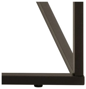 Măsuță de cafea bej cu blat cu aspect de marmură 55x110 cm Barossa – Actona