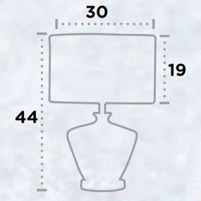 Searchlight EU4852CC - Lampă de masă NETWORK 1xE27/60W/230V