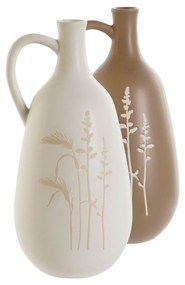 Vaza Herbs din ceramica maro 15x30 cm
