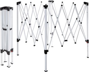 Cort de petrecere / pavilion CAPRI, 3x3m, antracit Casaria