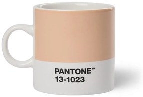 Ceașcă pentru espresso din ceramică roz-portocaliu 120 ml Peach Fuzz 13-1023 – Pantone