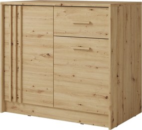 Comoda CANADA CY1, stejar artisan, PAL laminat, 102x42x94 cm