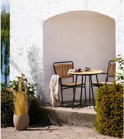 Masă de dining rotundă din lemn de tec ø 70 cm Cleveland – House Nordic