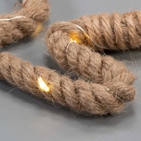 Decorațiuni de Crăciun, ren, 28x29 cm, 20 LED-uri, alb cald,